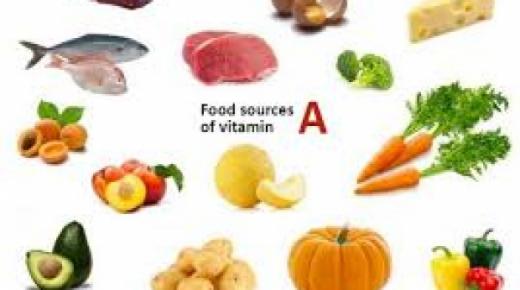اعراض نقص فيتامين أ A وكيف تحصل عليها